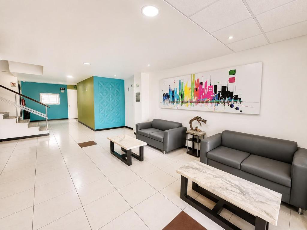 Shared lounge at Hotel Plazha Express